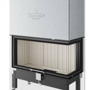 Plieninis židinio ugniakuras Spartherm Varia 2R52-100h-4S, su dešinės pusės stiklu, d.250 mm