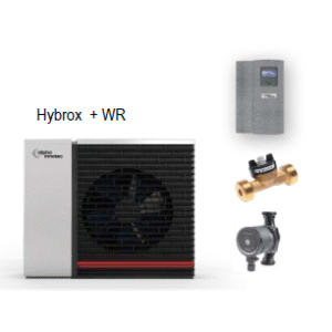 Alpha innotec HYBROX 11 monoblokinis šilumos siurblys su sieniniu valdikliu WR, 4.0-11 kW (trifazis)