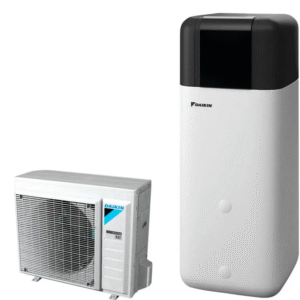 Daikin Altherma 3 ECH2O EHSHB04P30E+ERGA04EV, SOLAR 6,41 kW su 294 L karšto vandens talpa, be vėsinimo funkcijos, be el. teno, 230V